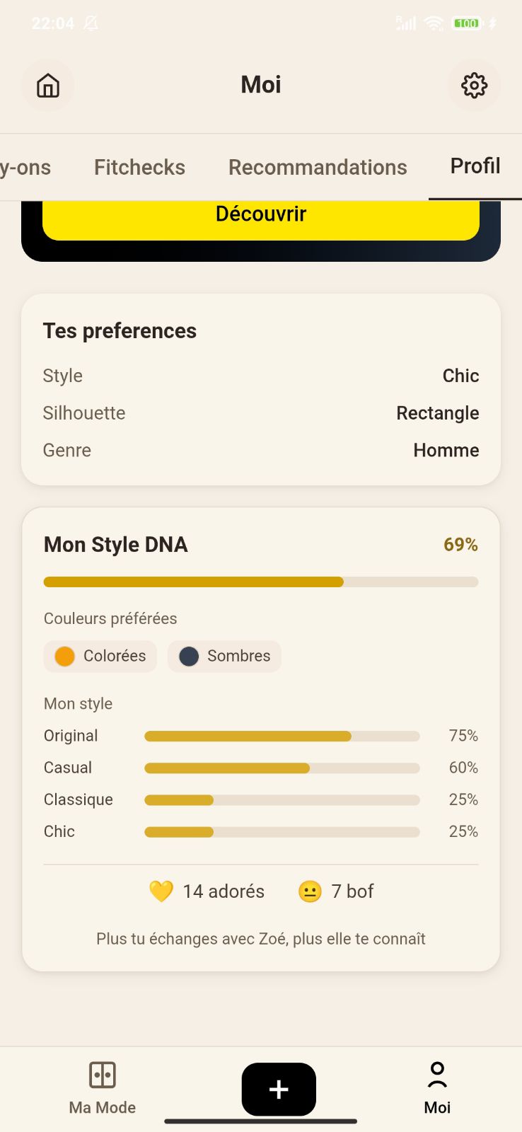 Style DNA Profile